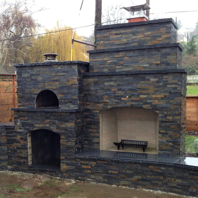 DIY Outdoor Fireplace Plans