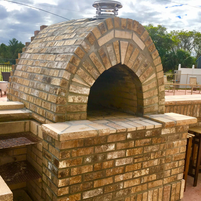 Large Outdoor Wood Burning Pizza Oven