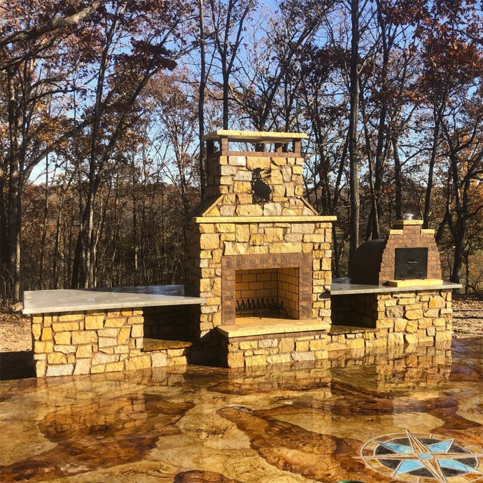 Outdoor Fireplace Pizza Oven Combo Kits: For a Perfect Backyard Remodel