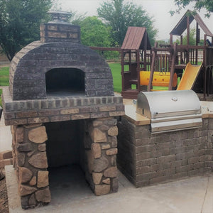 The Brick Oven: How we Built our Outdoor Brick Oven | DIY Photo Guide ...
