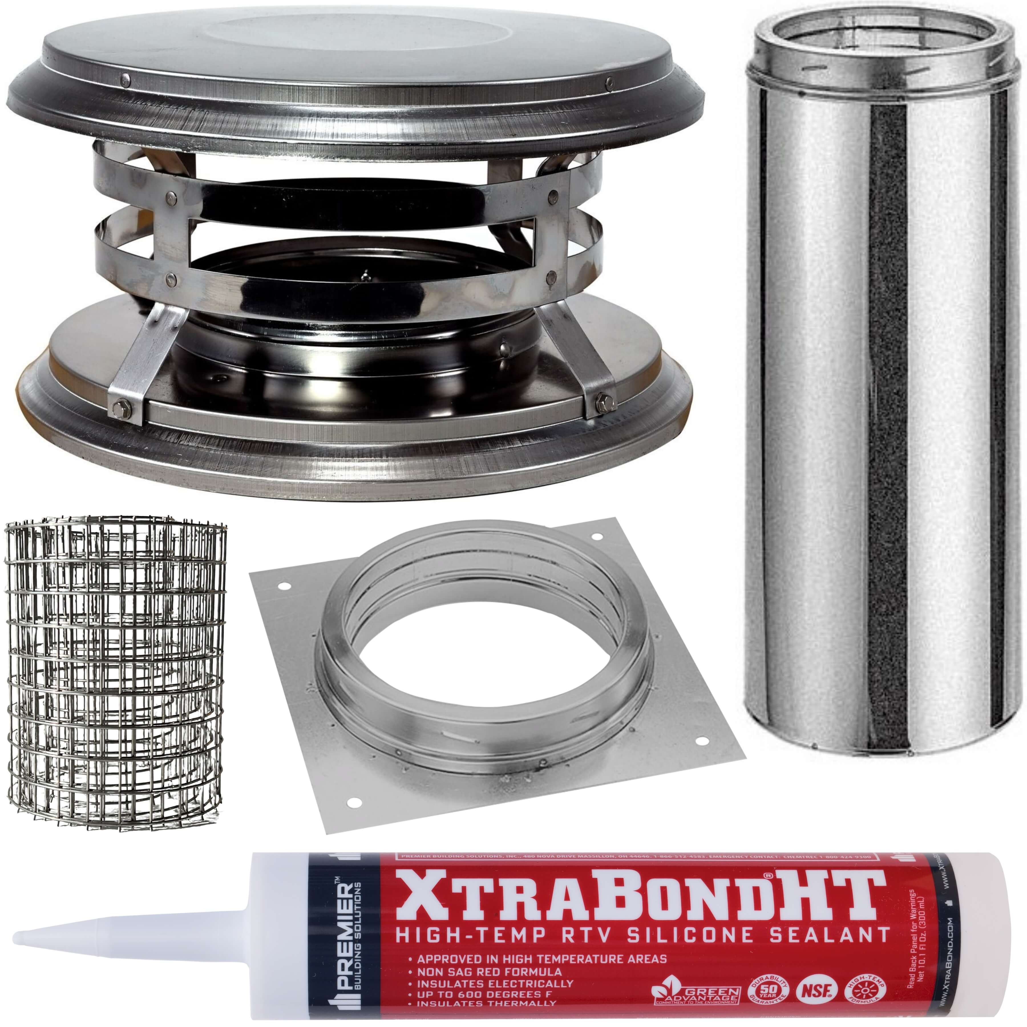 DuraTech Exhaust Systems by DuraVent Outdoor Pizza Oven Venting