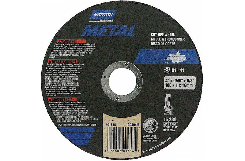 Metal Cut-Off Wheel (4" or 4.5")