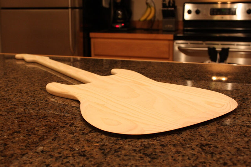 Stratocaster Guitar Wood Peel by BrickWood Ovens