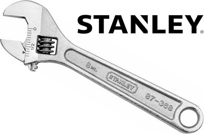 8" Stanley Adjustable Wrench