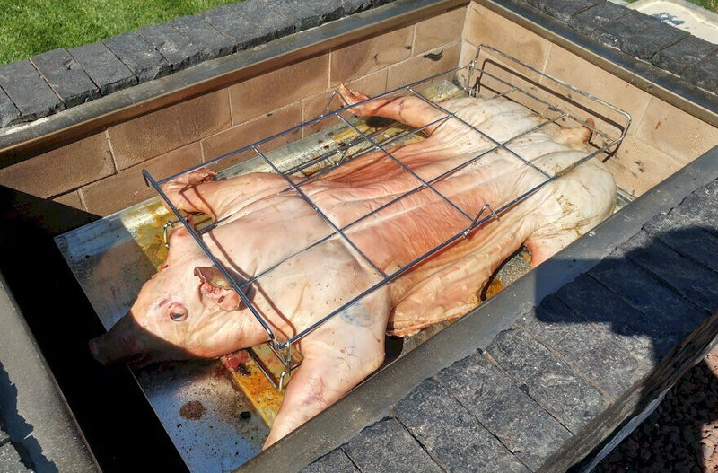 BrickWood Box - 90lb Pig Roaster