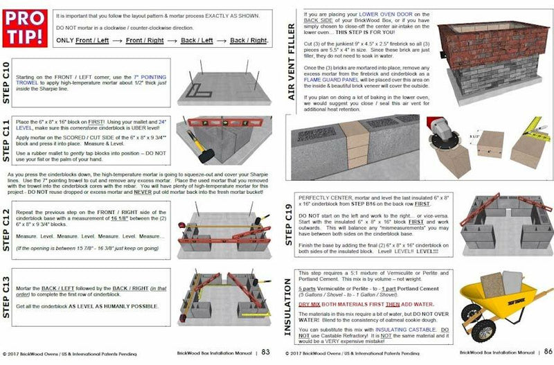 BrickWood Box Installation Manual - Sample Page 1