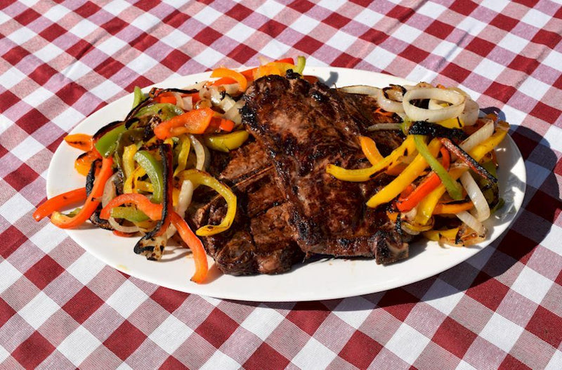 BrickWood Box - Half Griddle / Half Grill
